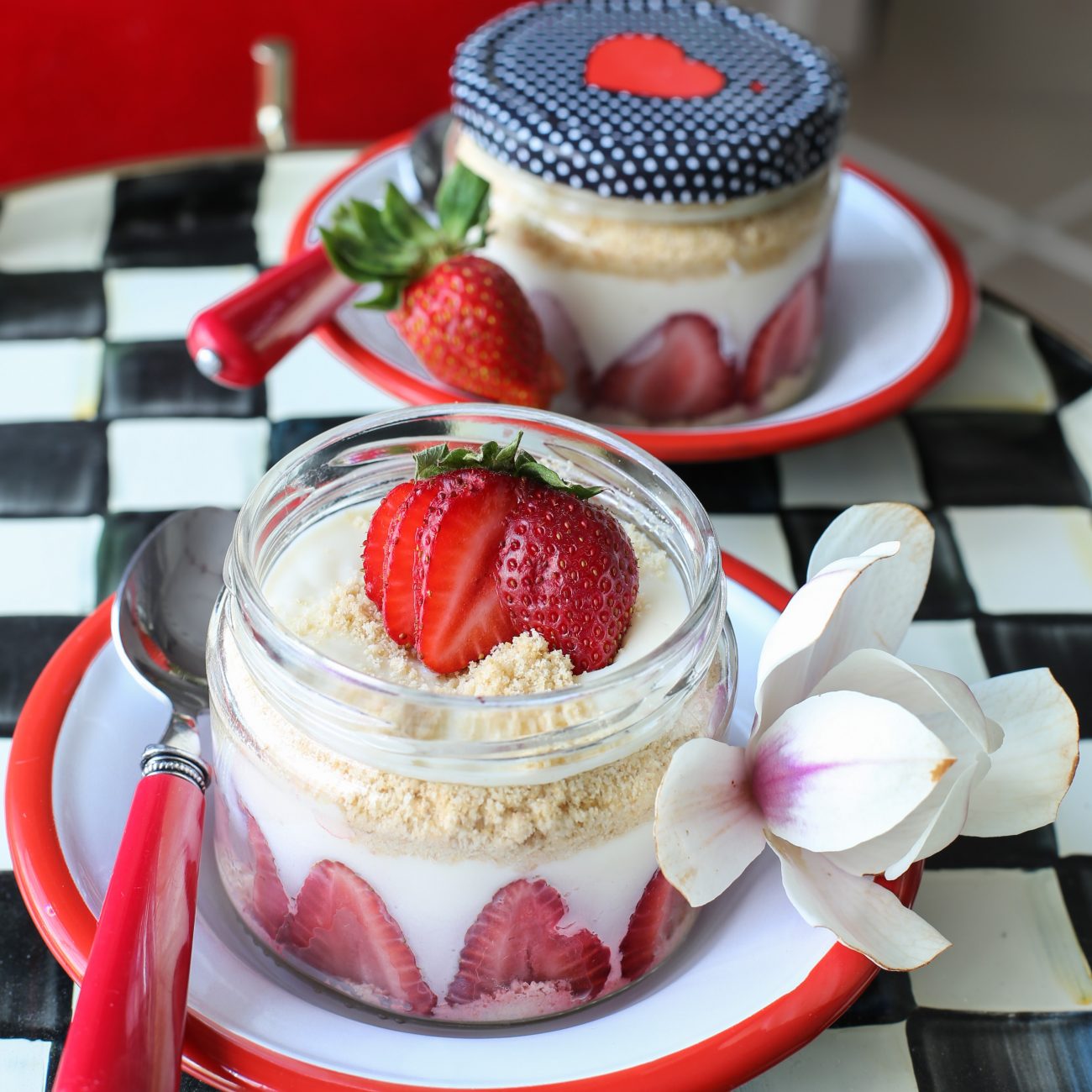 Çilekli Magnolia (Manolya) Puding Tarifi
