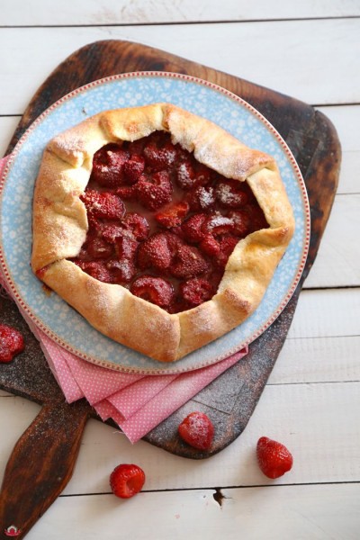 Çilekli Galette Tarifi