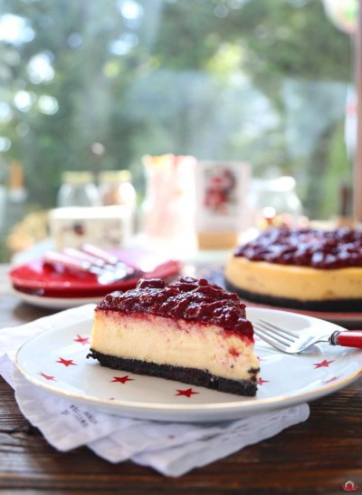 Oreo ve Beyaz Çikolatalı New York Cheesecake