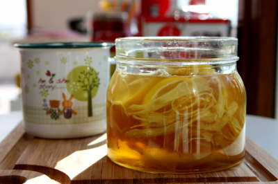 Ballı Limonlu ve Zencefilli Kış Çayı