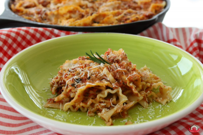Napoliten Soslu – Fırında Kremalı Makarna